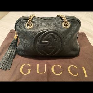 Authentic Gucci soho chain bag small